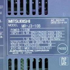 [중고] MR-J3-10B 미쯔비시 AC서보드라이브