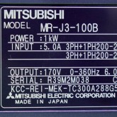 [중고] MR-J3-100B 미쯔비시 AC서보드라이브