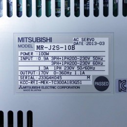 [중고] MR-J2S-10B  미쯔비시 AC서보드라이브
