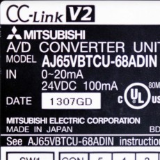 [중고] AJ65VBTCU-68ADIN 미쯔비시 씨씨링크