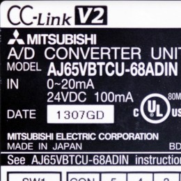 [중고] AJ65VBTCU-68ADIN 미쯔비시 씨씨링크