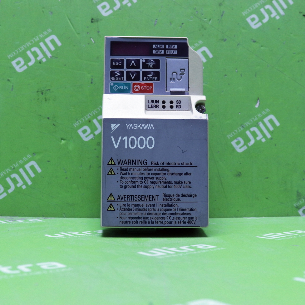 [중고] CIMR-VT2A0001BAA (SI-C3/V 포함) 야스까와 인버터 1/8마력