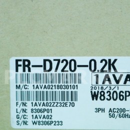 [신품] FR-D720-0.2K 미쯔비시 200W인버터