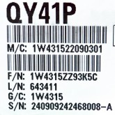 [신품] QY41P 출력모듈 트랜지스터(싱크)PLC