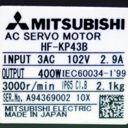 [중고] HF-KP43B 미쯔비시 서보모터