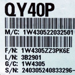 [신품] QY40P 미쯔비시 PLC
