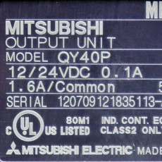 [중고] QY40P 미쯔비시 PLC