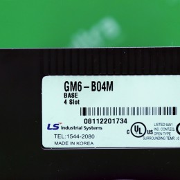 [중고] GM6-B04M 엘에스 베이스 입출력 4모듈 장착용