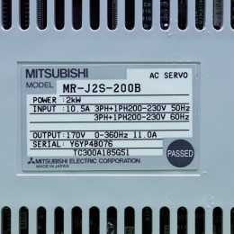 [중고] MR-J2S-200B 미쯔비시 서보드라이브