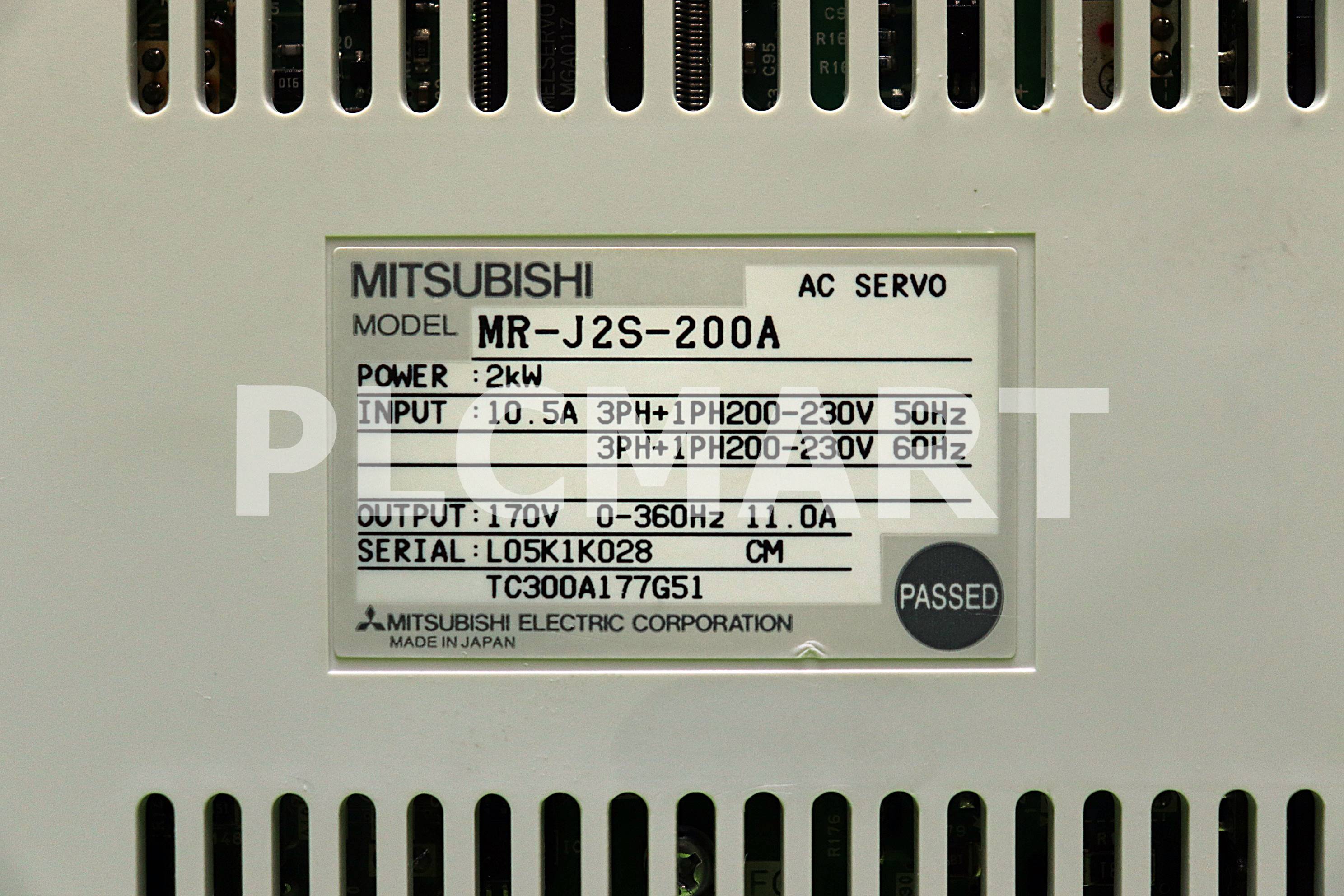 [중고] MR-J2S-200A 미쯔비시 서보드라이버