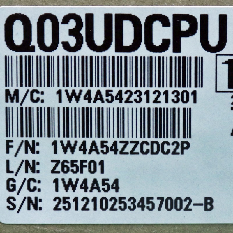 [신품] Q03UDCPU 유니버셜 QCPU
