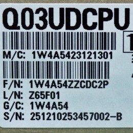 [신품] Q03UDCPU 유니버셜 QCPU