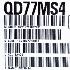 [신품] QD77MS4 미쯔비시 피엘씨