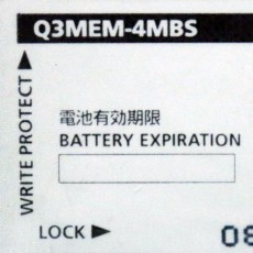 [중고] Q3MEM-4MBS 미쯔비시 메모리카드