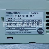 [중고] FR-E520-0.75K 미쯔비시 1마력 인버터