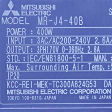 [중고] MR-J4-40B 미쯔비시 서보드라이버