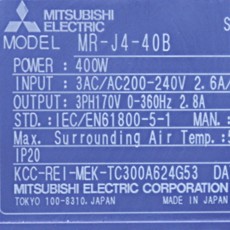 [중고] MR-J4-40B 미쯔비시 서보드라이버
