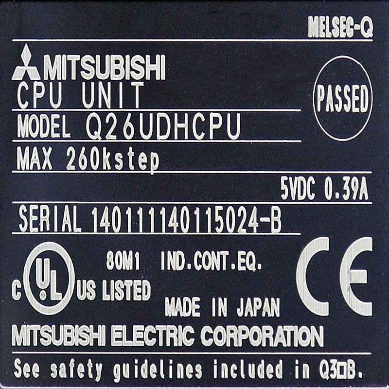 [중고] Q26UDHCPU 미쓰비시 CPU 유니버셜 모델