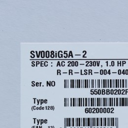 [신품] SV008iG5A-2 LS 1마력 인버터