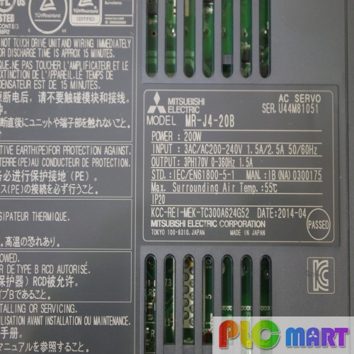 [미사용] MR-J4-20B 미쯔비시 서보드라이버