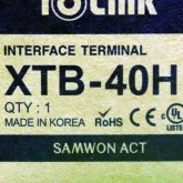[신품] XTB-40H 삼원 ACT 40PIN