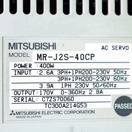 [중고] MR-J2S-40CP 미쯔비시 서보드라이버