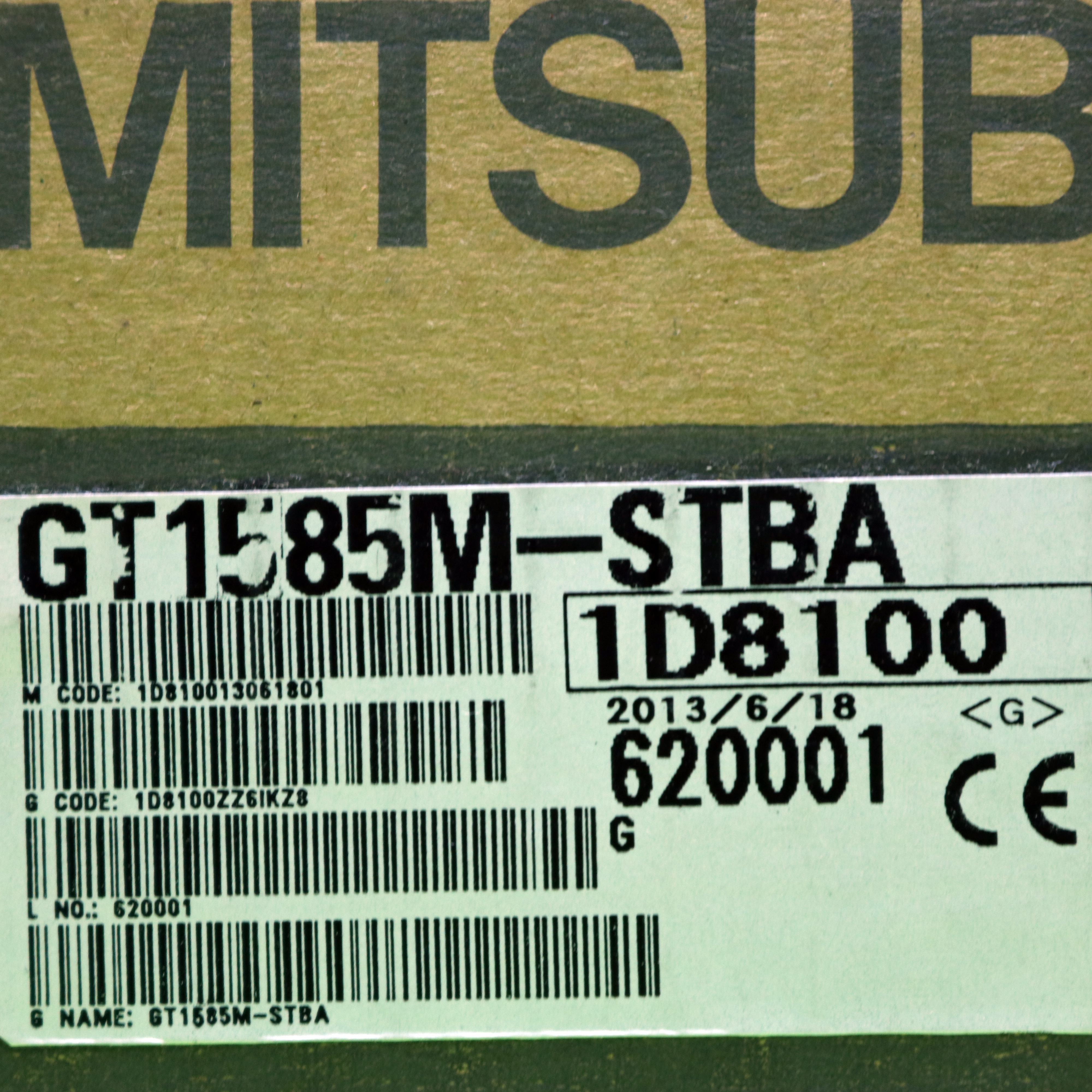 [신품] GT1585M-STBA 미쯔비씨 터치스크린