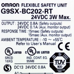[중고] G9SX-BC202-RT 옴론 FLEXIBLE SAFETY UNIT