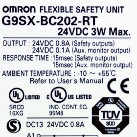 중고] G9SX-BC202-RT 옴론 FLEXIBLE SAFETY UNIT > SAFETY | ::: PLC