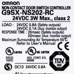 [중고] G9SX-NS202-RC 옴론 FLEXIBLE SAFETY UNIT
