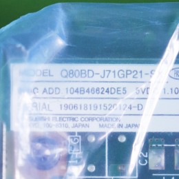 [미사용] Q80BD-J71GP21-SX 미쯔비씨 PCI DATA LINK