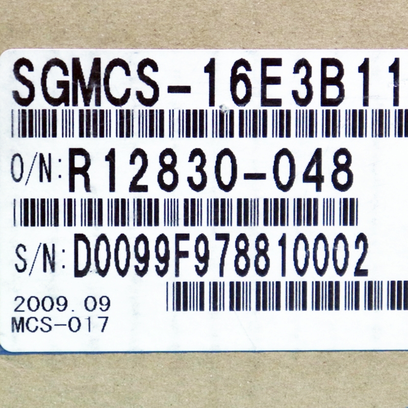 [신품] SGMCS-16E3B11 야스까와 서보