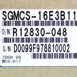 [신품] SGMCS-16E3B11 야스까와 서보