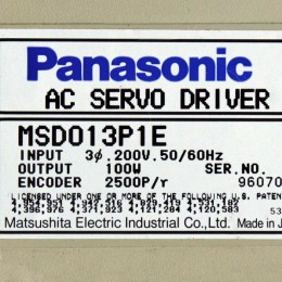 [중고] MSD013P1E 파나소닉 서보드라이버
