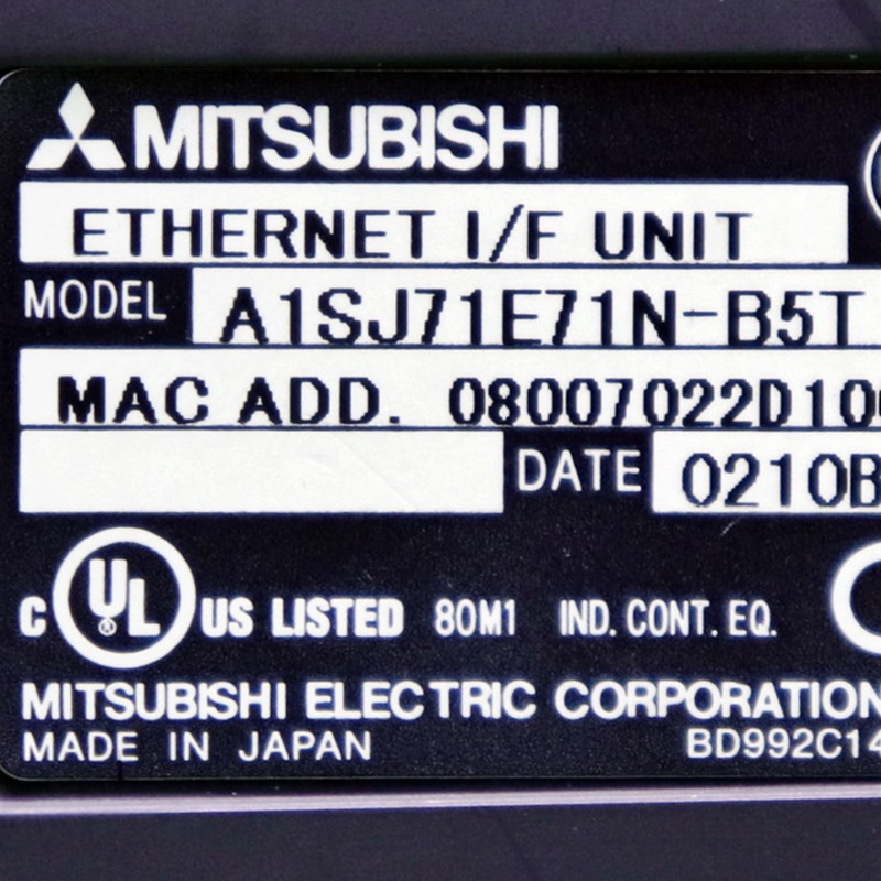 [중고] A1SJ71E71N-B5T 미쯔비씨 피엘씨