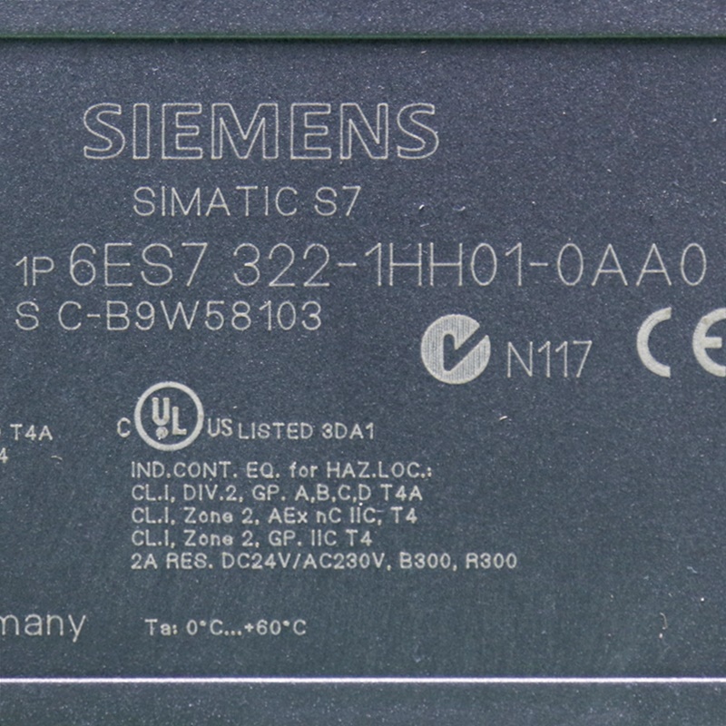 [중고] 6ES7 322-1HH01-0AA0 지멘스 피엘씨
