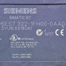 [중고] 6ES7 322-1FH00-0AA0 지멘스 피엘씨