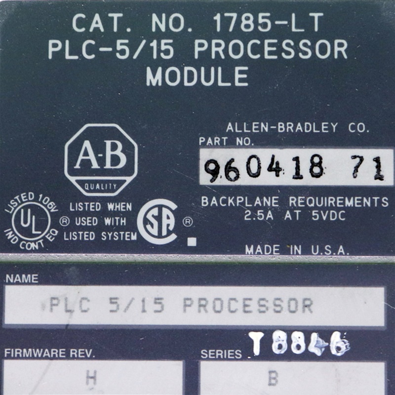[중고] 1785-LT PLC-5/15 AB PLC