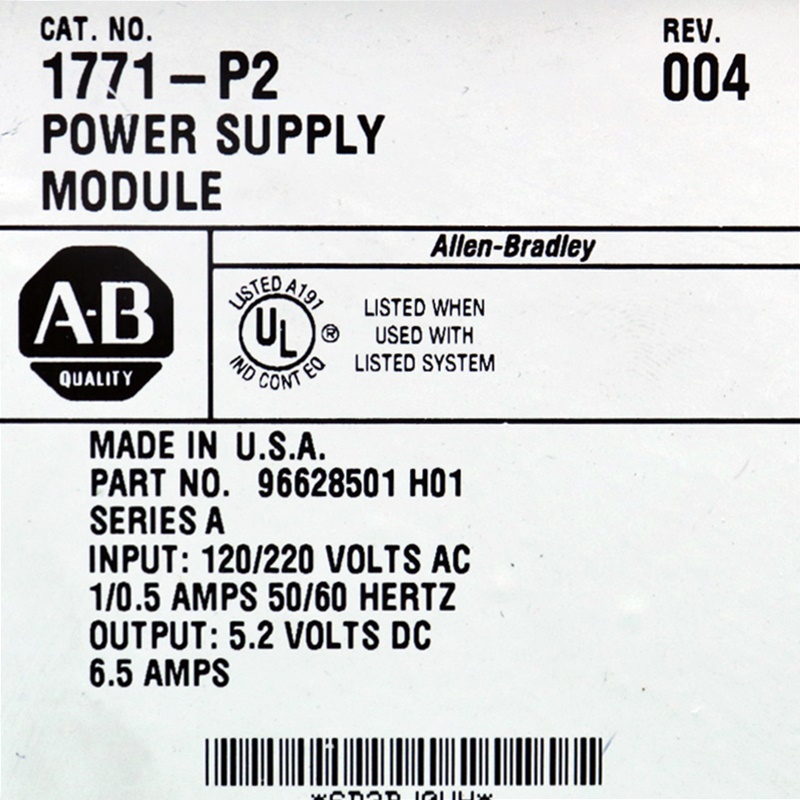 [중고] 1771-P2 AB PLC