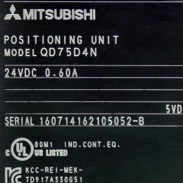 [중고] QD75D4N 미쯔비시 위치결정 모듈