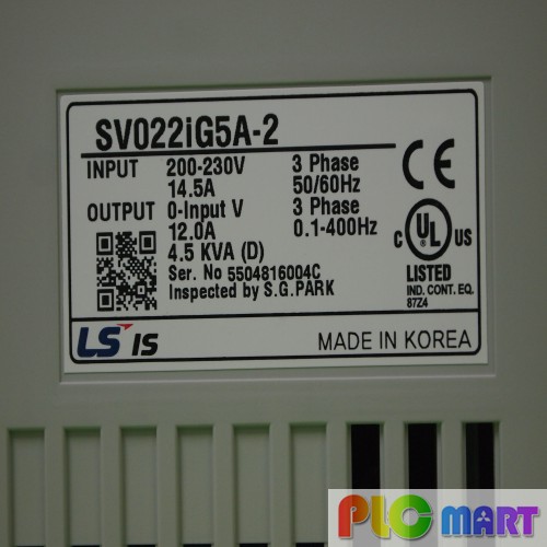 [신품] SV022IG5A-2 엘에스 3마력 인버터