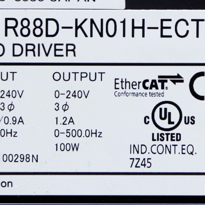 [중고] R88D-KN01H-ECT 옴론 100W 서보드라이버