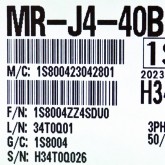 [신품] MR-J4-40B 미쯔비씨 서보 드라이브