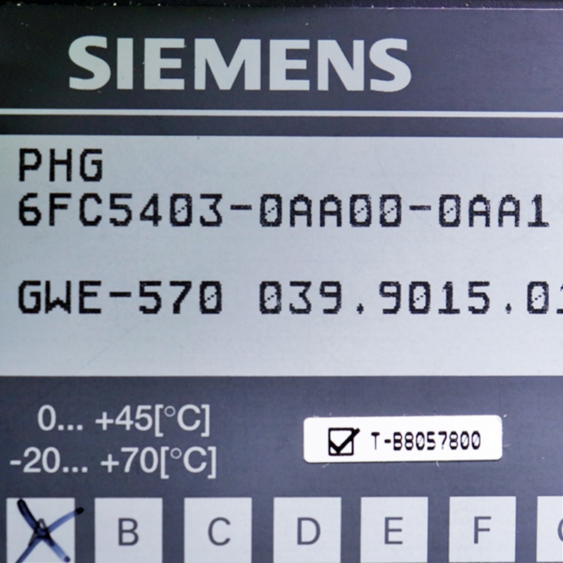 [중고] 6FC5 403-0AA00-0AA1 지멘스 핸드터치