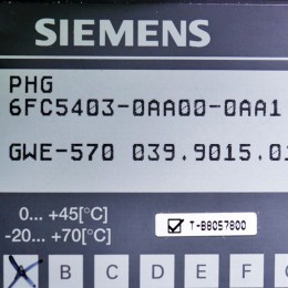 [중고] 6FC5 403-0AA00-0AA1 지멘스 핸드터치