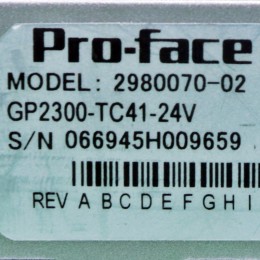 [중고] GP2300-TC41-24V 프로페이스 5.7