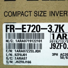 [신품] FR-E720-3.7K 미쯔비씨 5마력 인버터