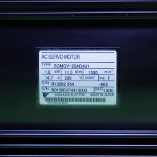 [중고] SGMGV-20ADC6C  야스까와 1.8KW 서보모터