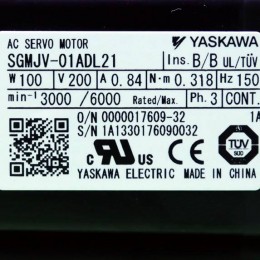 [중고] SGMJV-01ADL21 야스까와 서보모터