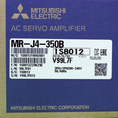 [신품] MR-J4-350B 미쯔비씨 3.5KW 서보엠프